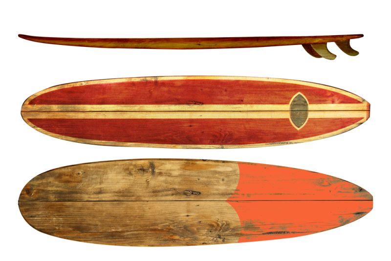 Deska surfingowa - styl lat 60.