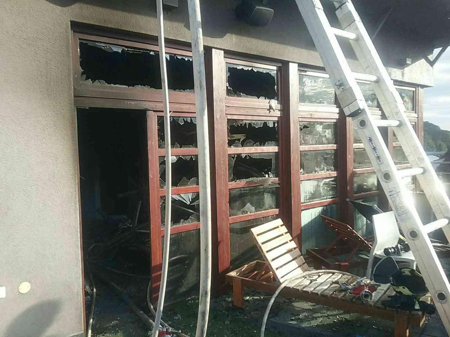 V piešťanskom horeli vypukol požiar.