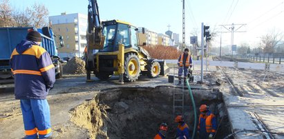 Awaria wodociągowa na Bielanach