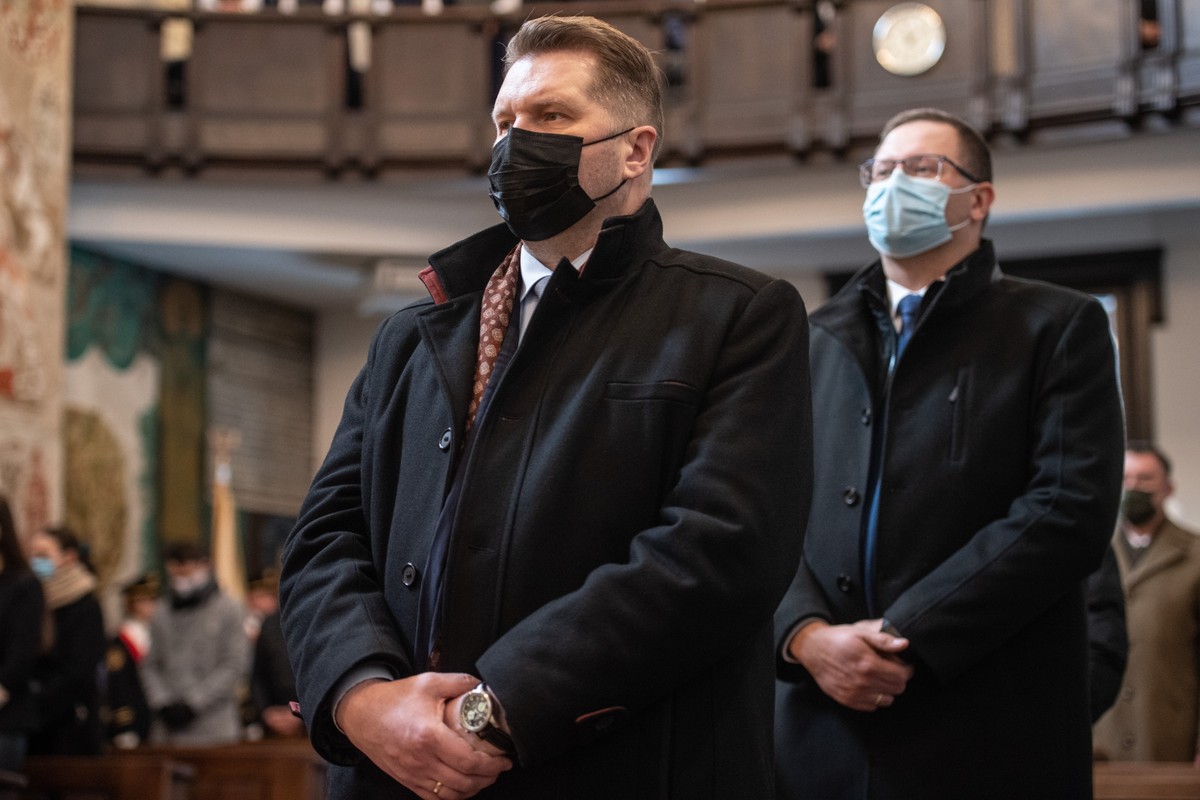 Minister edukacji i nauki Przemysław Czarnek