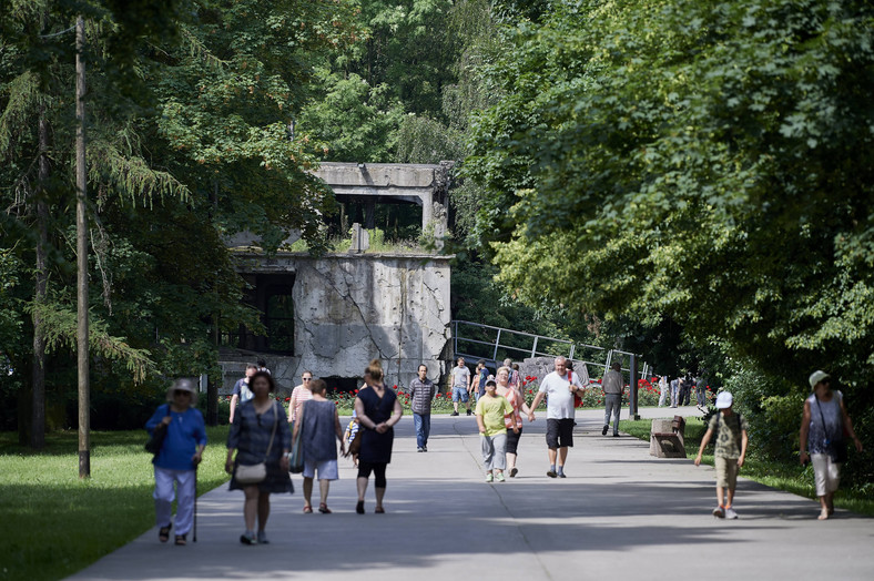 Pozostałości "Nowych Koszarów" na Westerplatte w Gdańsku