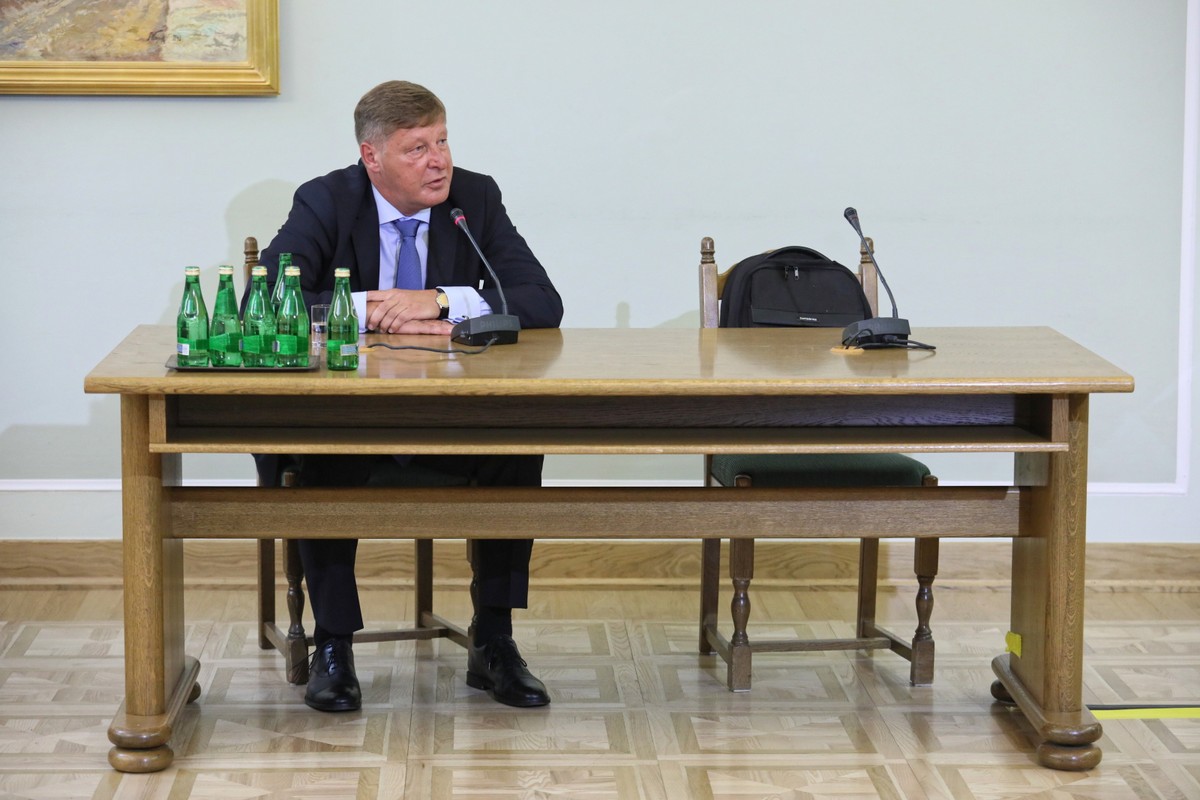 Były wiceminister finansów i Generalny Inspektora Informacji Finansowej Andrzej Parafianowicz podczas przesłuchania przez sejmową komisję śledczą ds. Amber Gold
