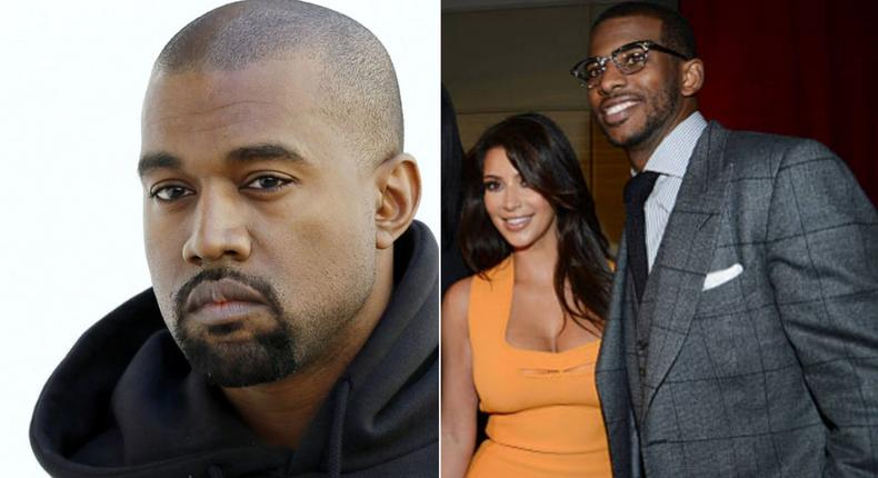 Kanye West Accuses Chris Paul Kim Kardashian Of Hooking Up Pulse Nigeria