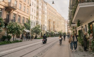 Będzie zielono i bezpiecznie. Tak zmieni się ulica Szczytnicka!
