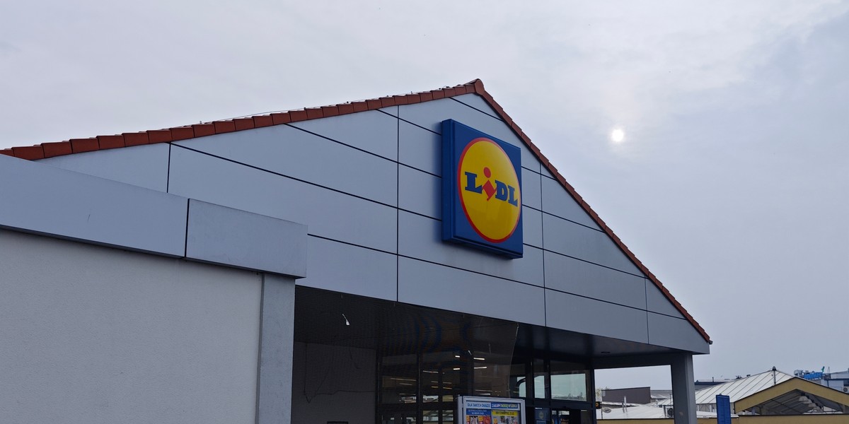 Sklep sieci Lidl