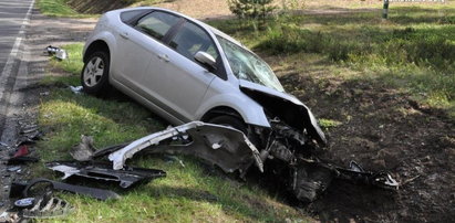 Makabra na drodze. Chciał skręcić na leśny parking, doszło do tragedii