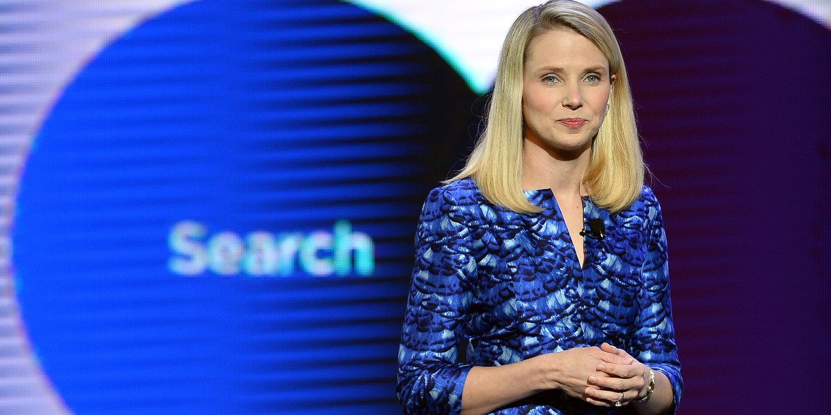 Marissa Mayer pełni funkcję prezes Yahoo od lipca 2012 roku