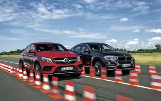 BMW X6 kontra Mercedes GLE Coupe - sprawdzamy, kto robi lepsze X6?