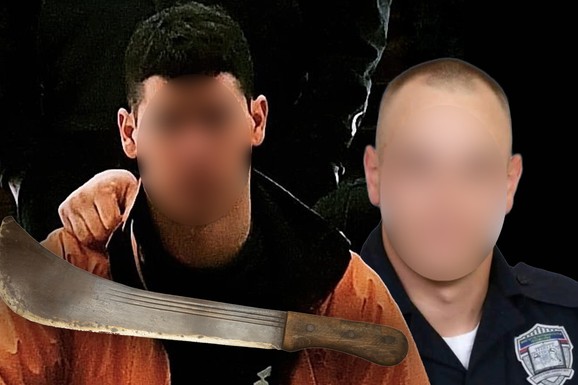 PODIGNUTA OPTUŽNICA ZA POKUŠAJ UBISTVA POLICAJCA "Blic" saznaje detalje iz istrage: Aleksa 7 puta isekao Milana mačetom u Mionici