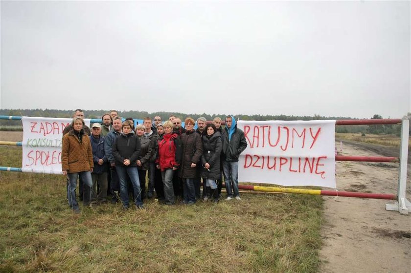 Nie chcemy pociągów koło domów