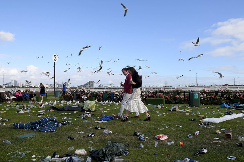 Melbourne Cup Day at Flemington Racecourse in Melbourne