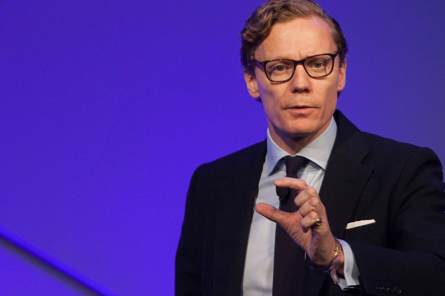 Szef Cambridge Analytica Alexander Nix