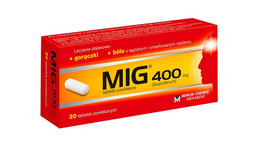 MIG do stosowania na ból i gorączkę. Ile tabletek MIG można wziąć dziennie?