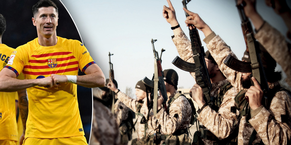 ISIS grozi zamachem terrorystycznym podczas m.in. meczu Lewandowskiego i jego Barcelony z PSG. 