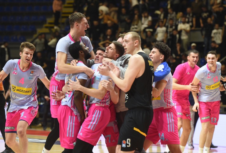 Detalji sa meča Partizan-Mega