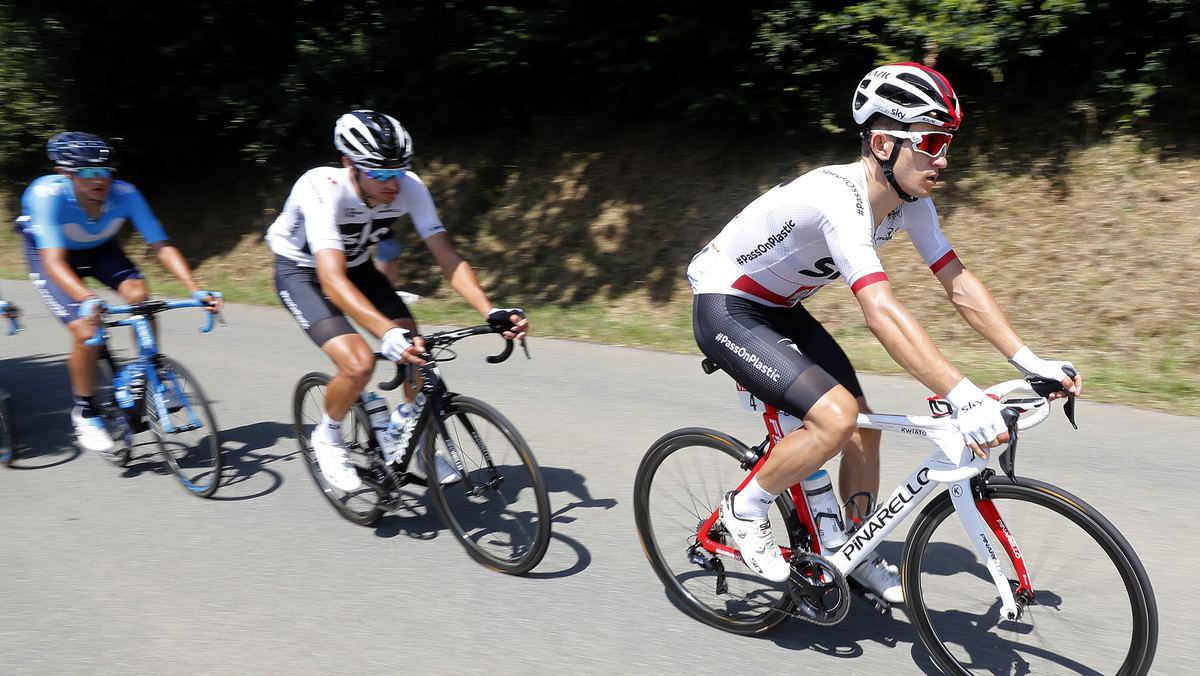 Przed niedzielnym, dziewiątym etapem Tour de France z metą w Roubaix, Michał Kwiatkowski zapowiada, że zrobi wszystko, aby pomóc liderom ekipy Sky - Geraintowi Thomasowi i Chrisowi Froome'owi na trudnych, brukowych odcinkach.