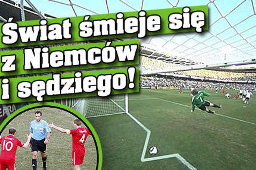 Świat śmieje się z Niemców i sędziego!