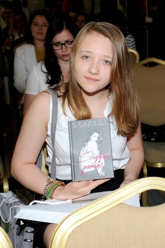 Karolina - wnuczka Grażyny Szapołowskiej