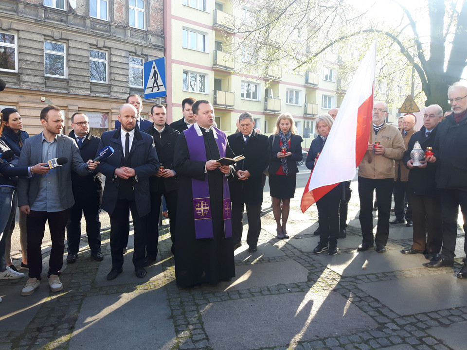 7. rocznica katastrofy smoleńskiej w Szczecinie