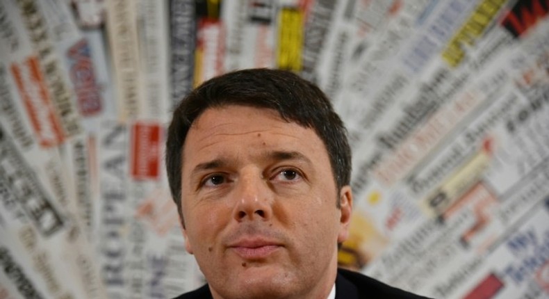 Italy's former prime minister Matteo Renzi faces a fierce showdown with his rivals