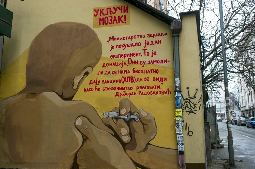 Grafit protiv vakcinacije dece