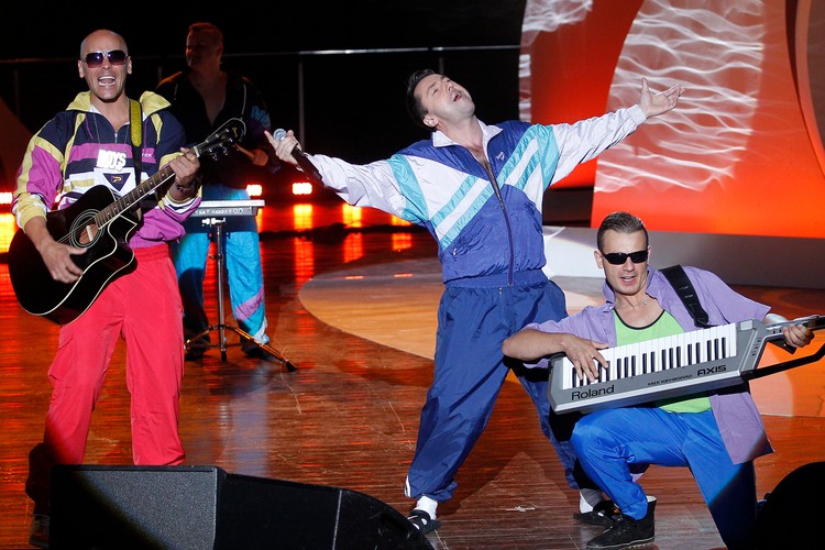 Boys podczas koncertu 'Disco pod żaglami'