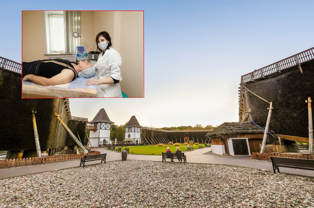 Sanatorium w Ciechocinku, zespół tężni solankowych