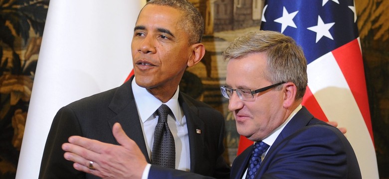 Obama w Warszawie. Komorowski: Toast za wolność i solidarność