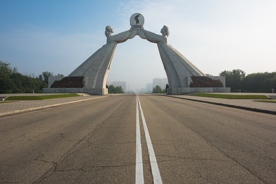 Pomnik, Pjongjang, Korea Północna