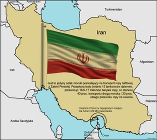 Ceny paliwa wzrosną do 6 zł za litr? To możliwe, jeśli Iran zablokuje cieśninę Ormuz [MAPA]