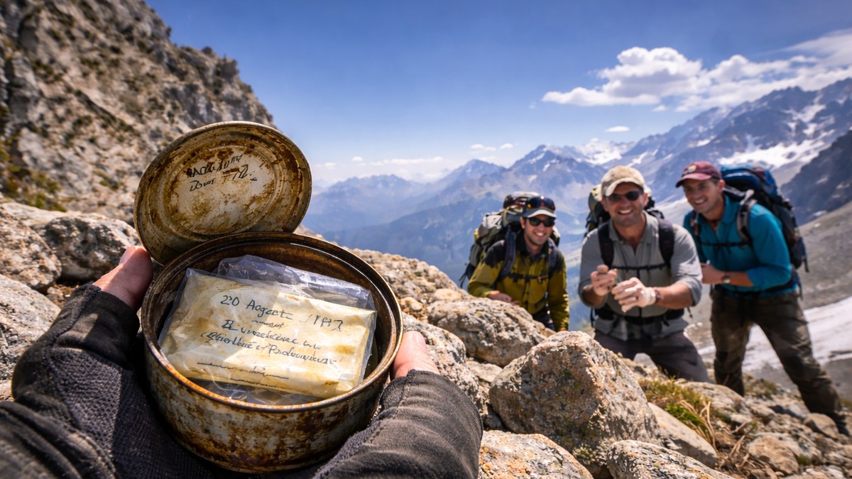 Planinari, ilustracija