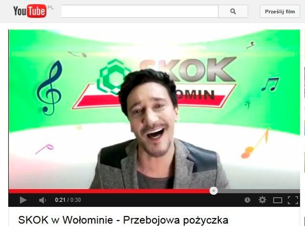 Wiśniewski reklamuje pożyczkę. W spocie pojawia się filiżanka