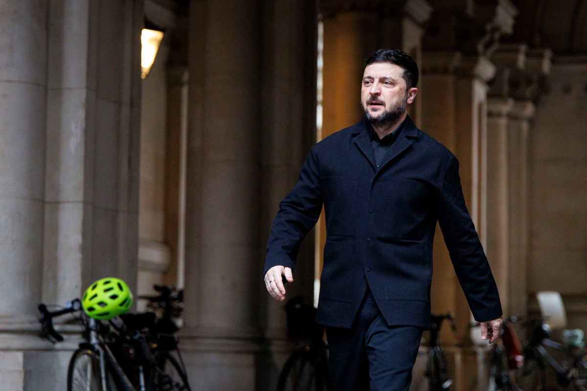 President of Ukraine meets the leaders of the UK, France and Germany in London