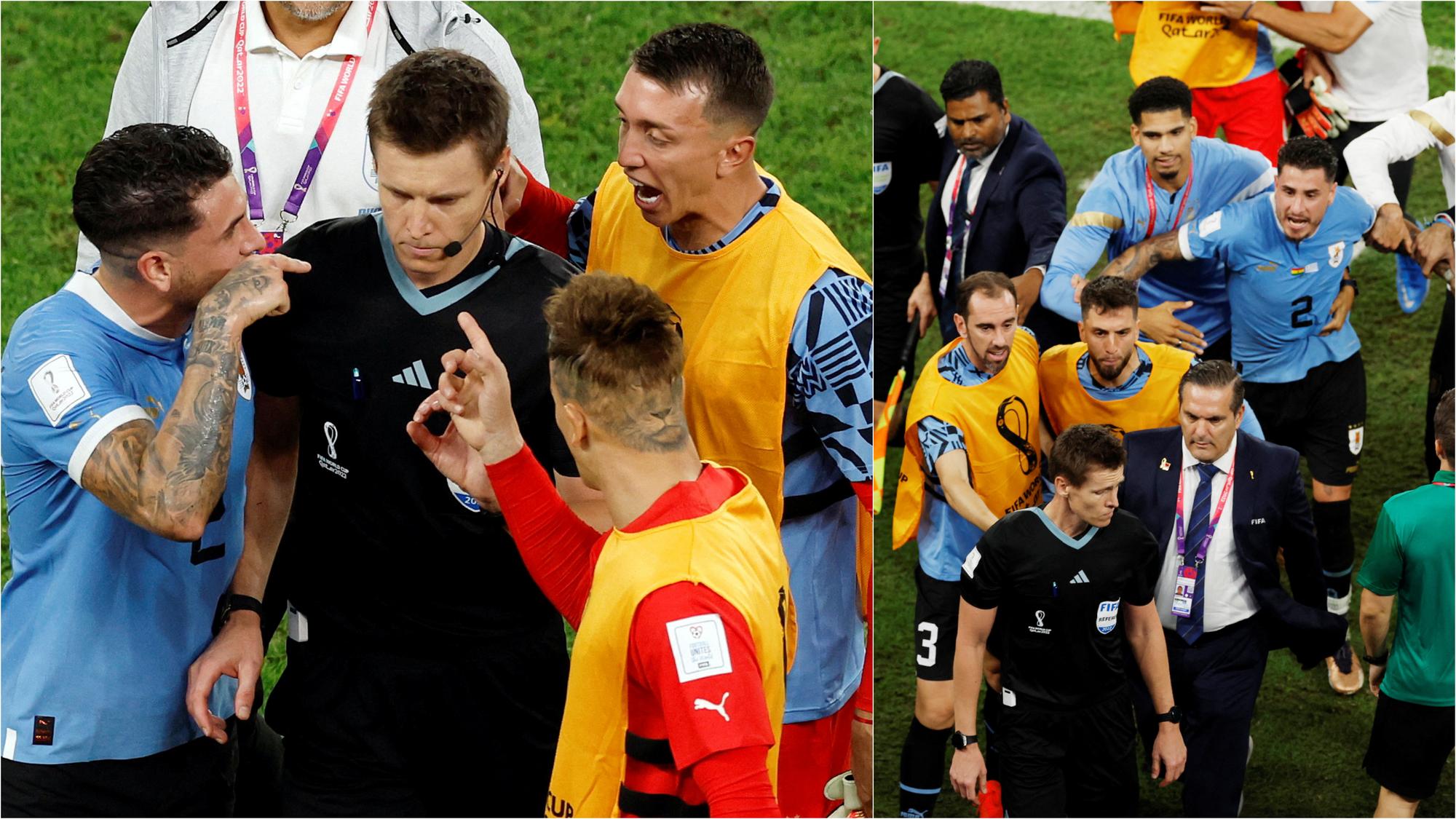 VIDEO - MS vo futbale 2022 dnes - Uruguajčania atakovali rozhodcu | Šport.sk