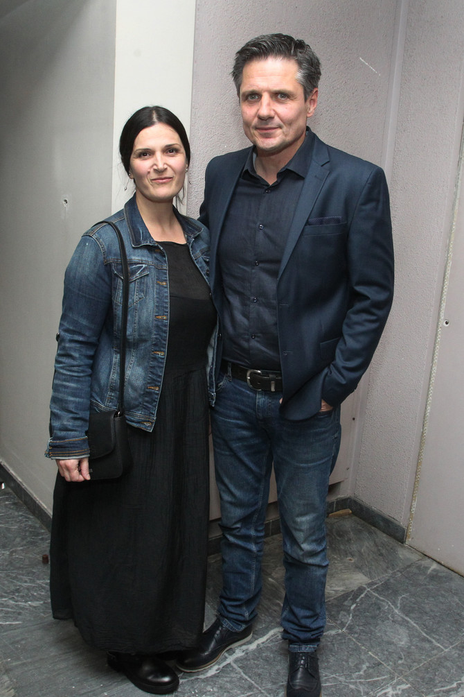 Nebojšsa Dugalić sa suprugom Draganom