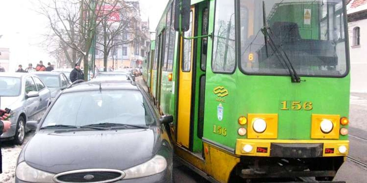 tramwaje nie mogą przejechać