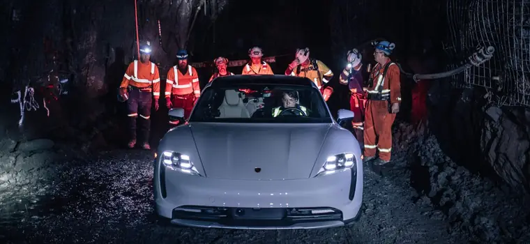 Porsche Taycan z dziwnym rekordem Guinnessa. Z kopalni niklu na Pikes Peak