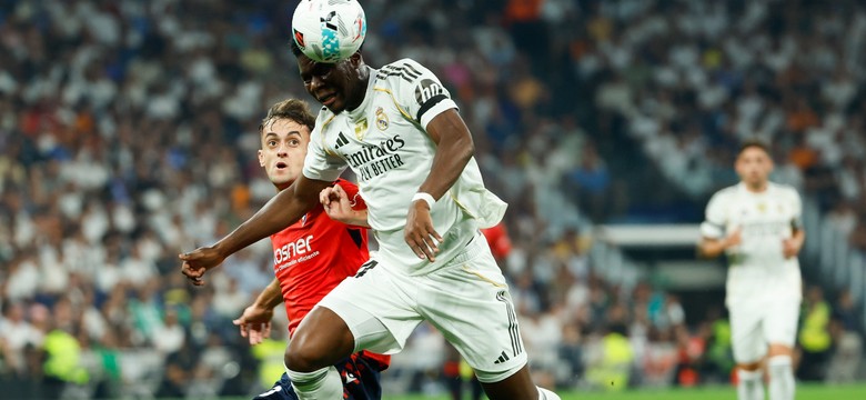 Real Madryt męczył się w pierwszym meczu sezonu. Debiut Xabiego Alonso bez szału