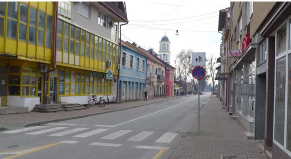 Puste ulice Sanskog Mosta