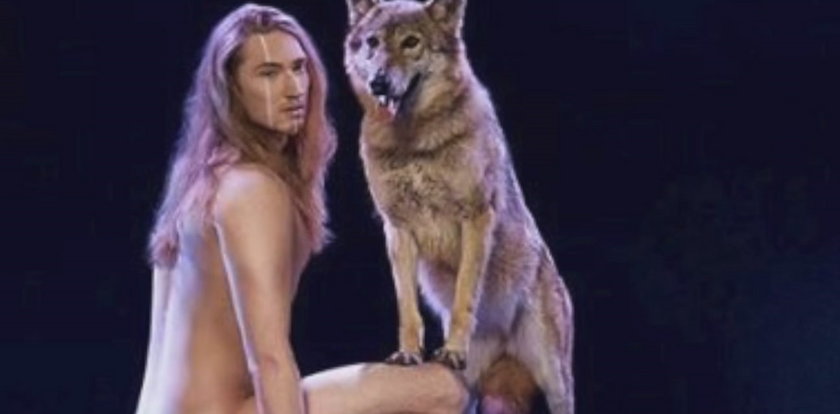 Będzie skandal na Eurowizji? Białorusin chce tańczyć nago z wilkiem