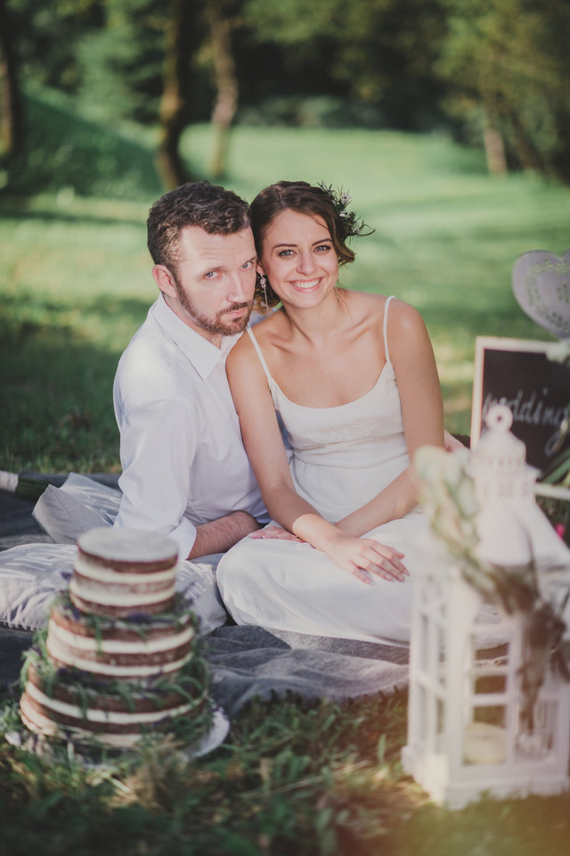 Green wedding chic