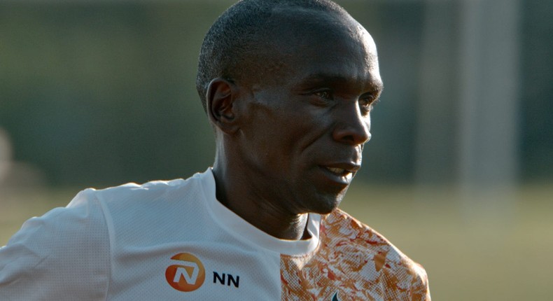 Kenyan runner Eliud Kipchoge.
