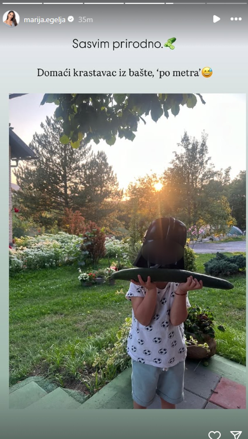 Marija Egelja objava