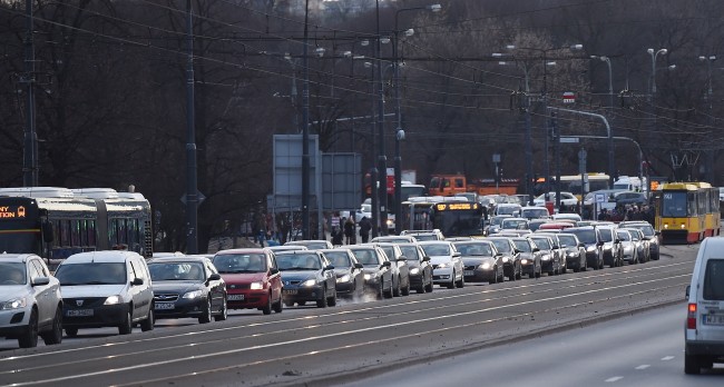 Zamknięty Most Łazienkowski