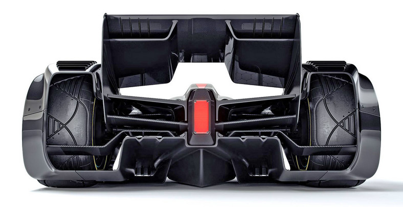 Bolid McLaren MP4-X z zamkniętą kabiną