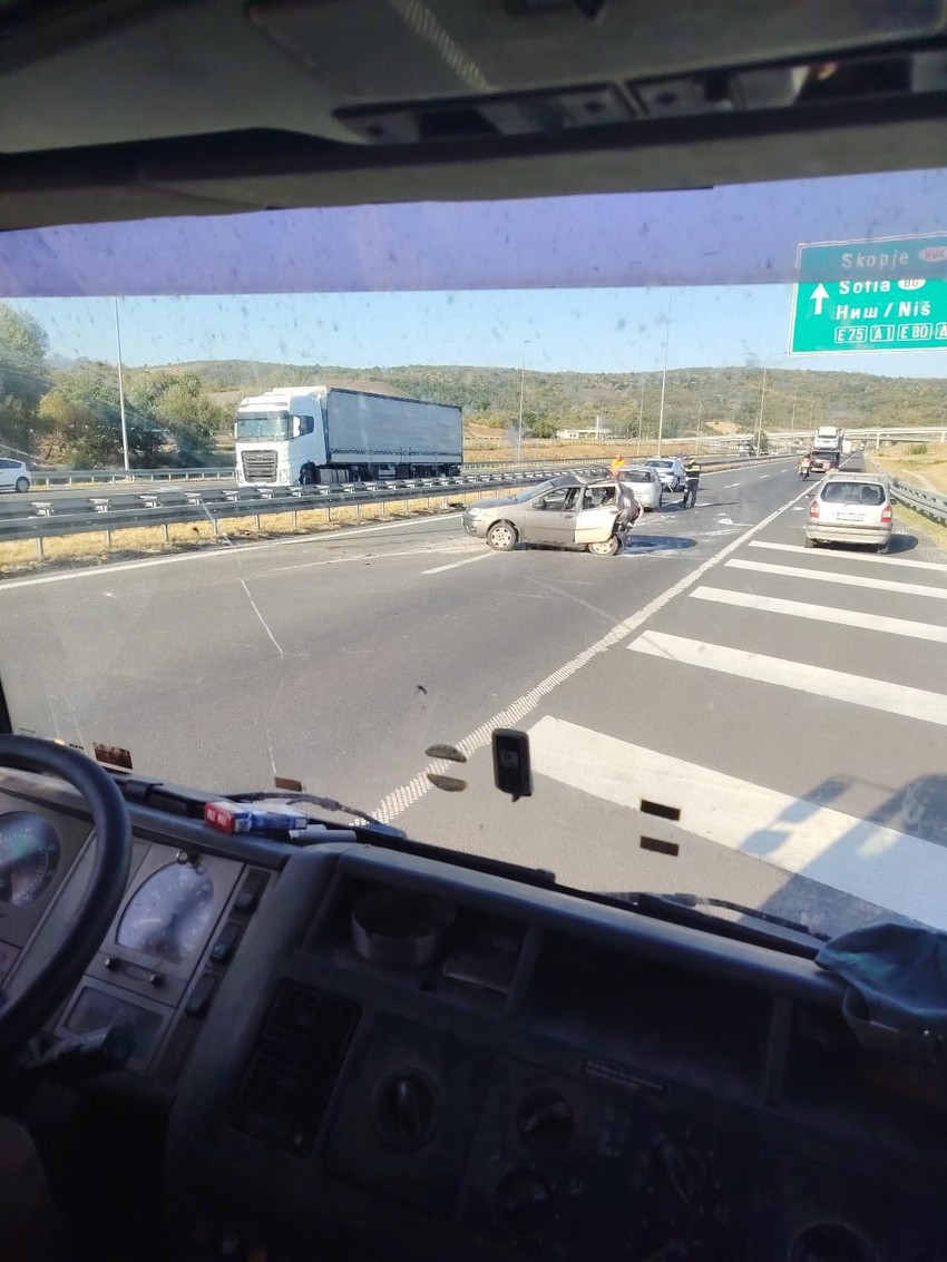 Saobraćajna nesreća, auto-put Beograd - Niš