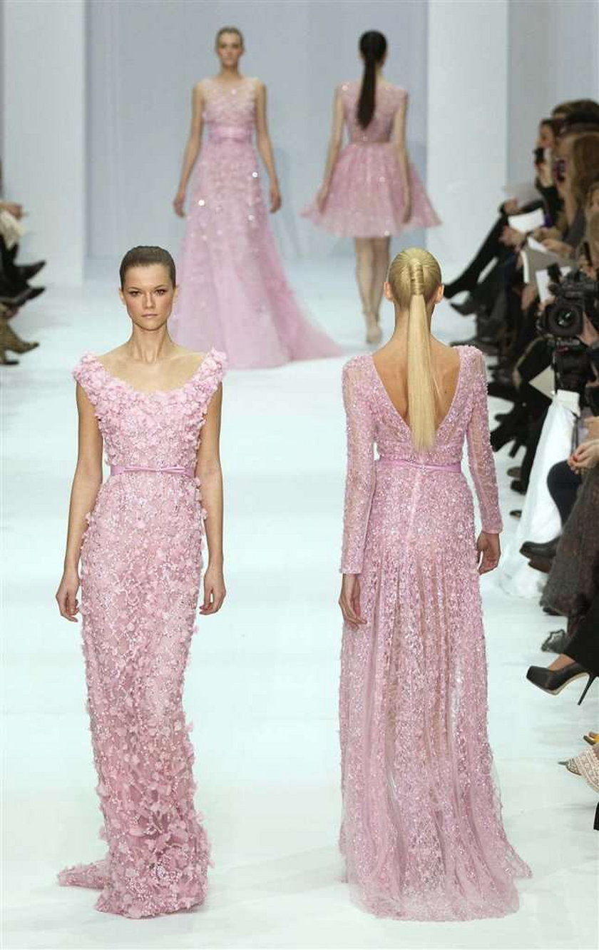 Elie Saab haute couture wiosna lato 2012