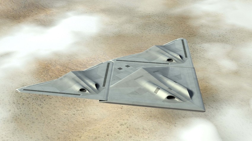 ...u jednu veliku letelicu