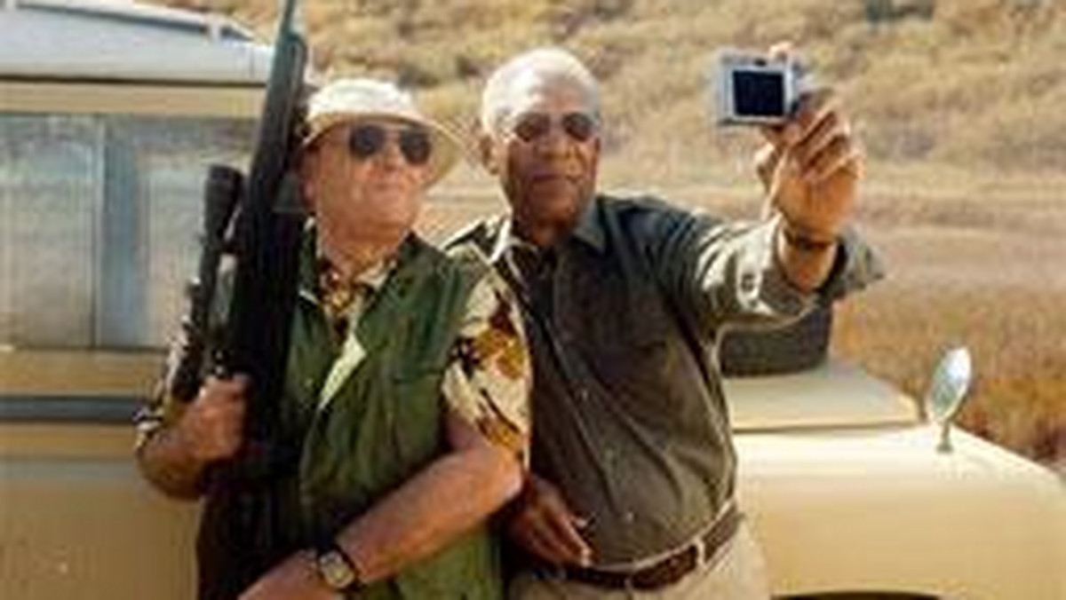 Obraz "Choć goni nas czas" z Jackiem Nicholsonem i Morganem Freemanem w rolach głównych został nowym liderem amerykańskiego box office.