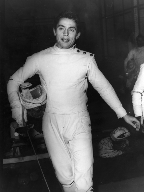 Egon Franke pierwszy polski złoty szermierz Sport